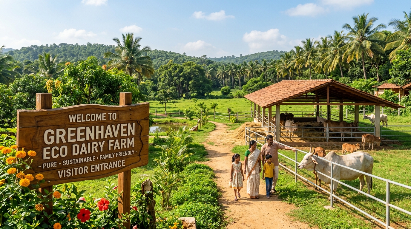 Visit Pushkala Organic Dairy Farm Bangalore