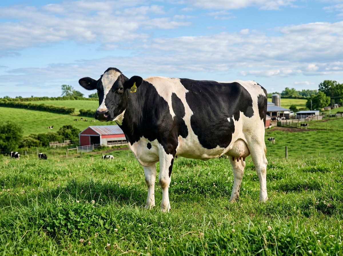 HF Holstein Friesian Cow A1 Milk