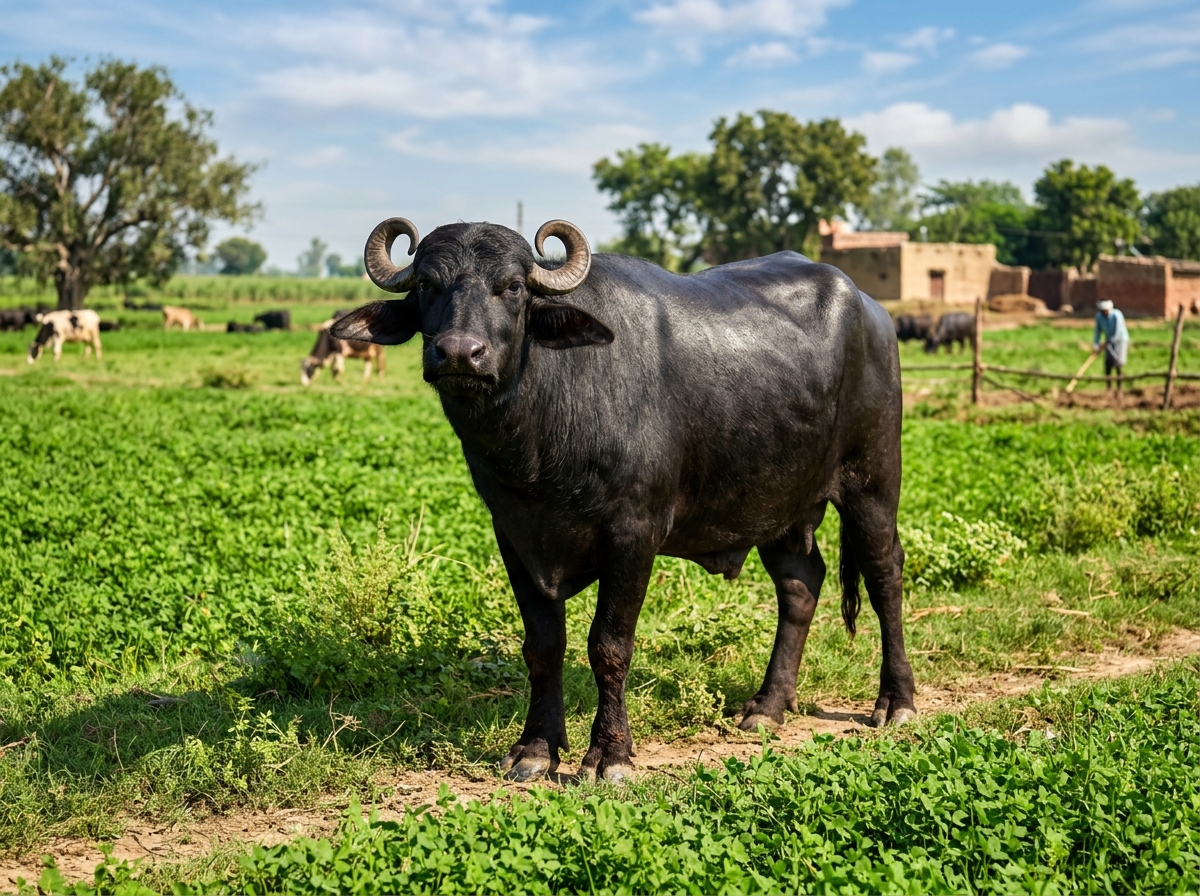 Murrah Buffalo Milk